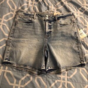 NYDJ Roxanne Skylar Denim Shorts Size 12 Regular NWT